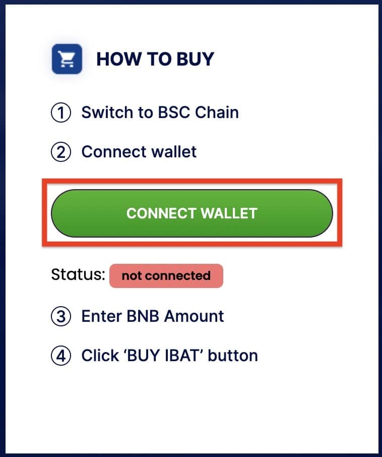 Battle Infinity connect Wallet