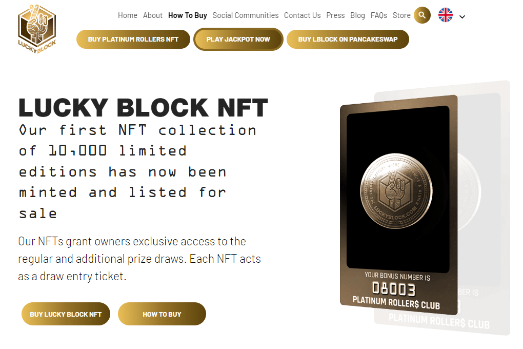 Lucky Block NFTs kaufen