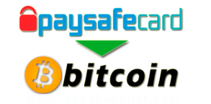 Paysafecard mit Bitcoin bezahlen