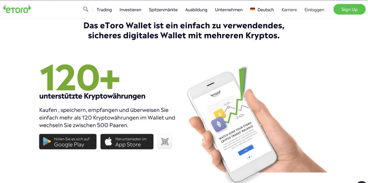 eToro Wallet new