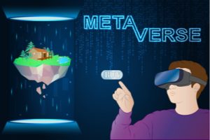 Metaverse Grundstück Bild