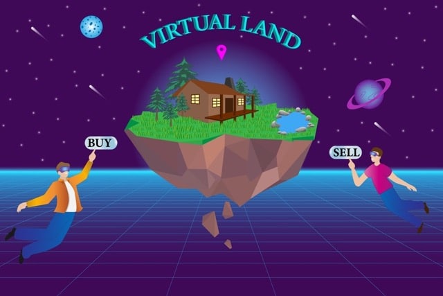 Metaverse virtuelles Land