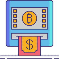 Bitcoin ATM Icon
