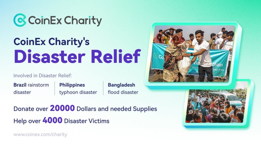CoinEx Charitys Disaster Relief