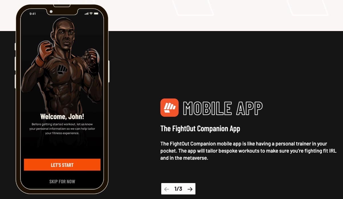 FightOut mobile App