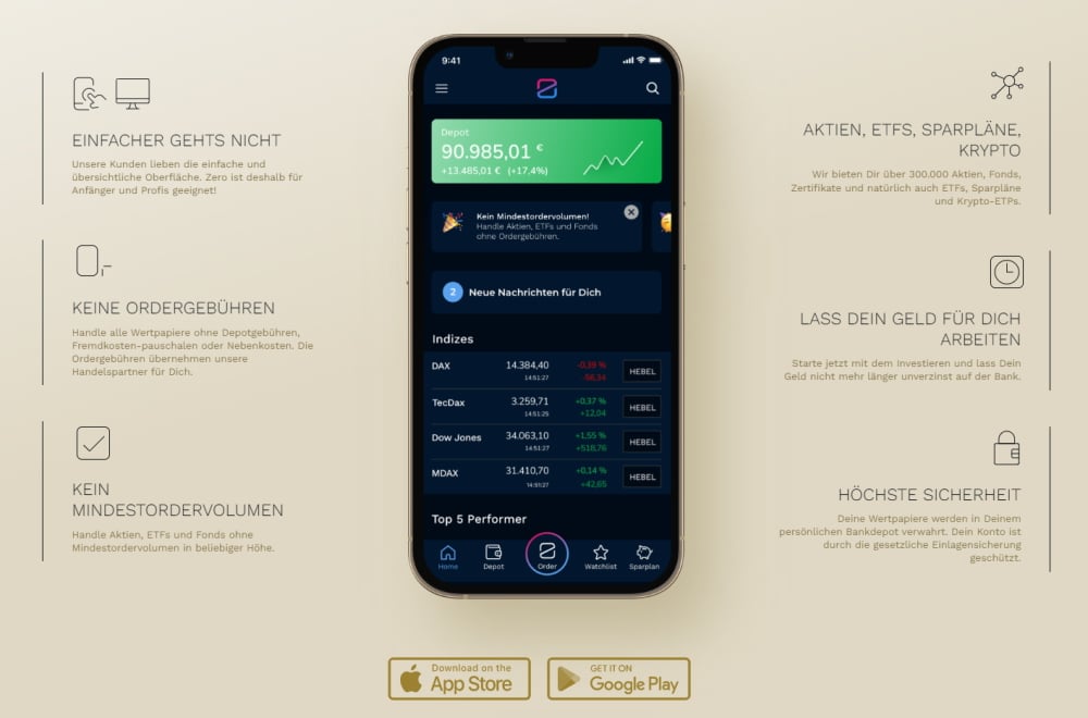 Finanzen.net Trading App