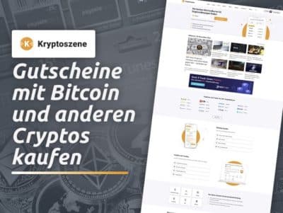 Gutscheine mit Bitcoin