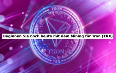 Passives Einkommen durch Mining Tron