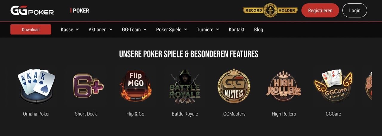 GGpoker Features