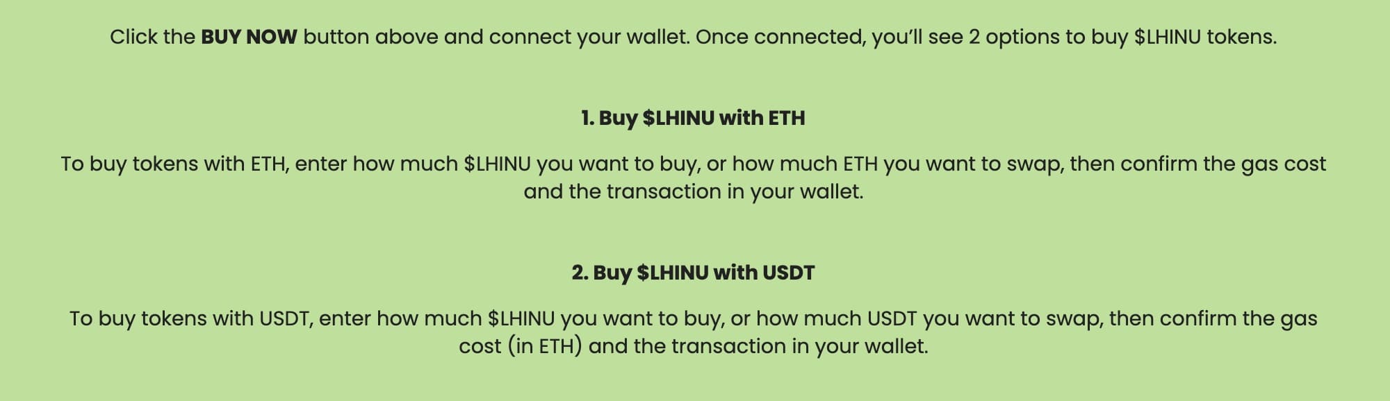 Buy Love Hate Inu with ETH