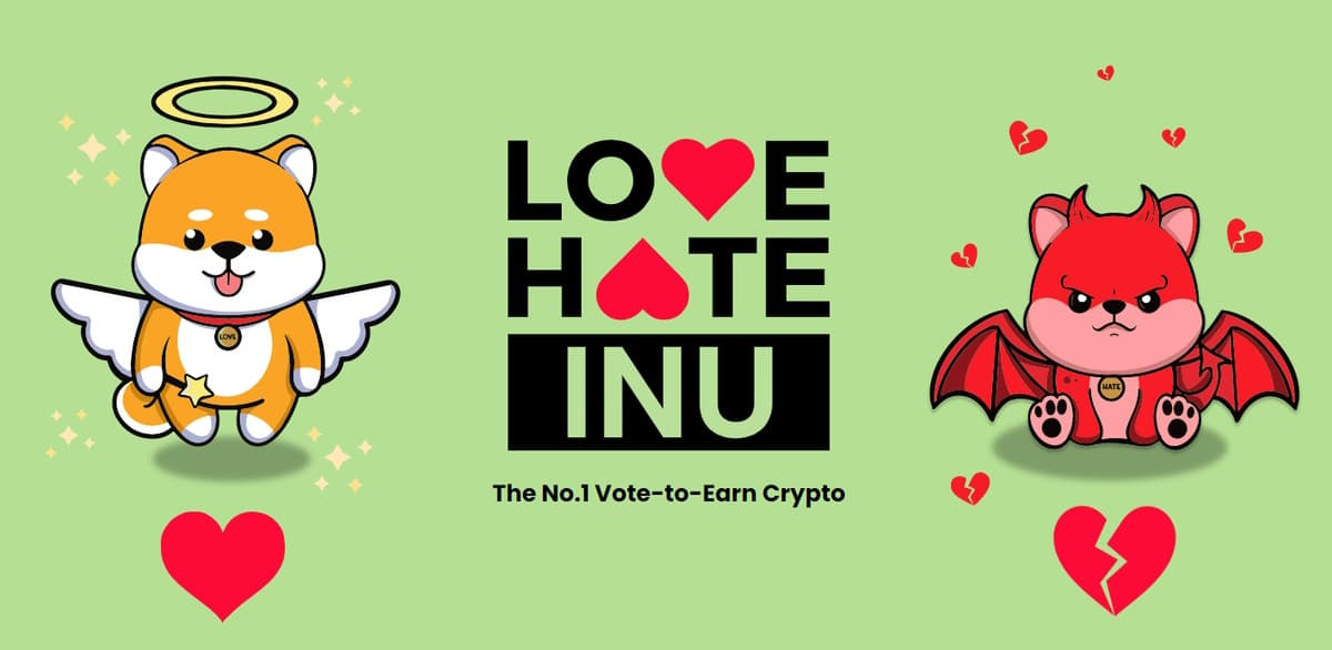 Love Hate Inu - Vote to Earn Crypto