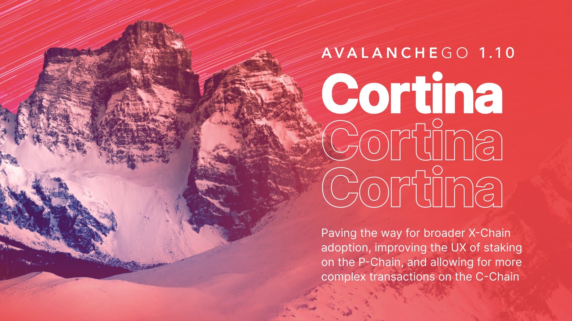 Avalanche Cortina Upgrade