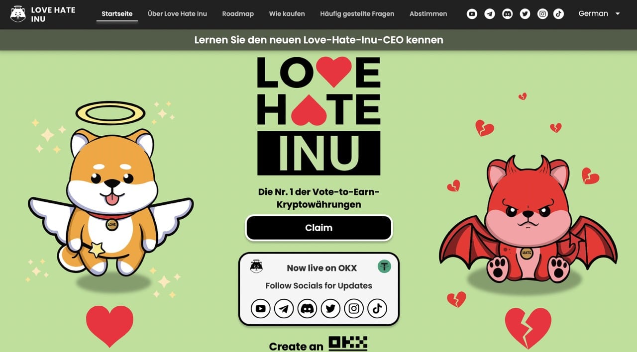 Love Hate Inu Startseite new