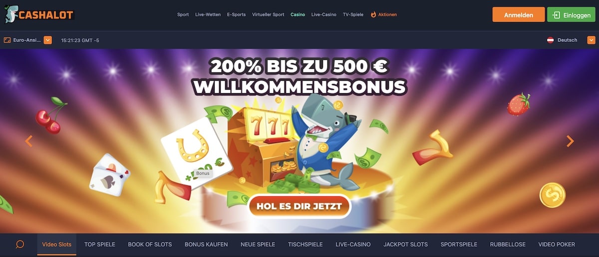 Cashalot neues Online Casino