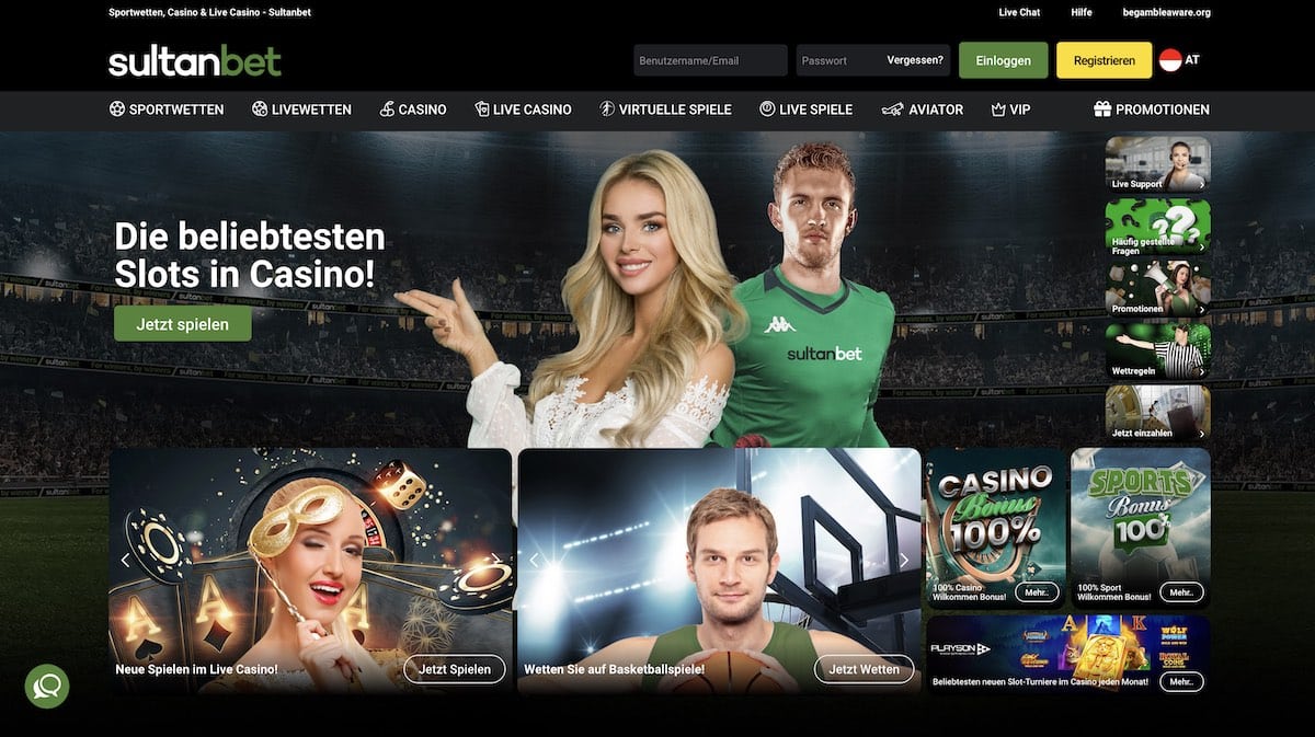 SultanBet neues Online Casino
