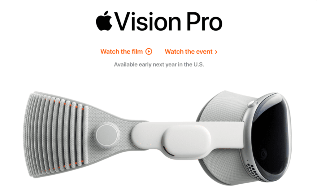 Vision Pro von Apple
