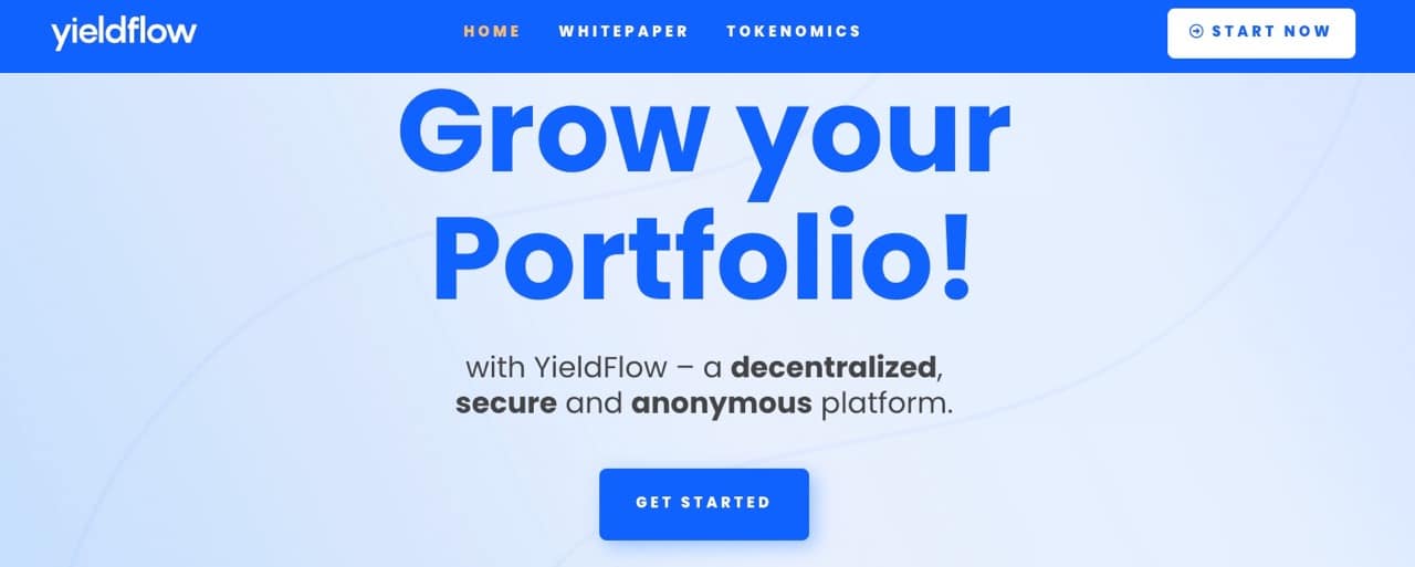 YieldFlow Startseite