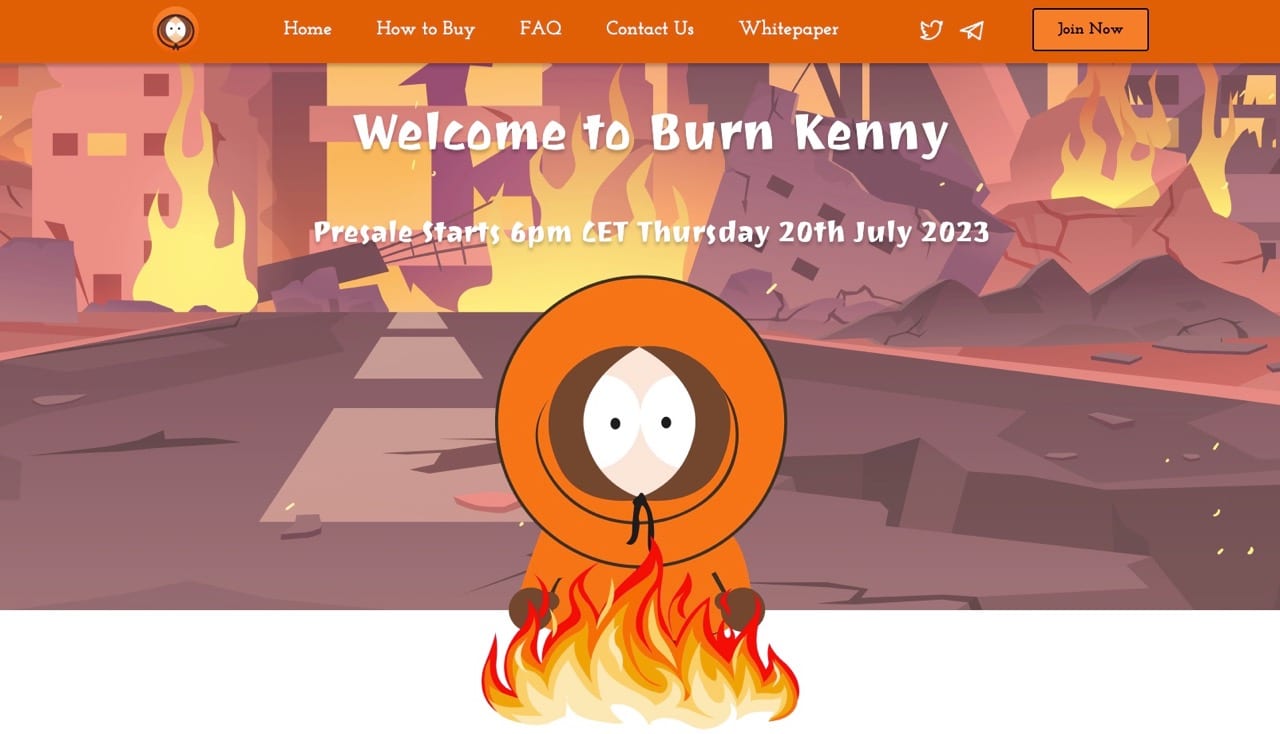 Burn Kenny Presale