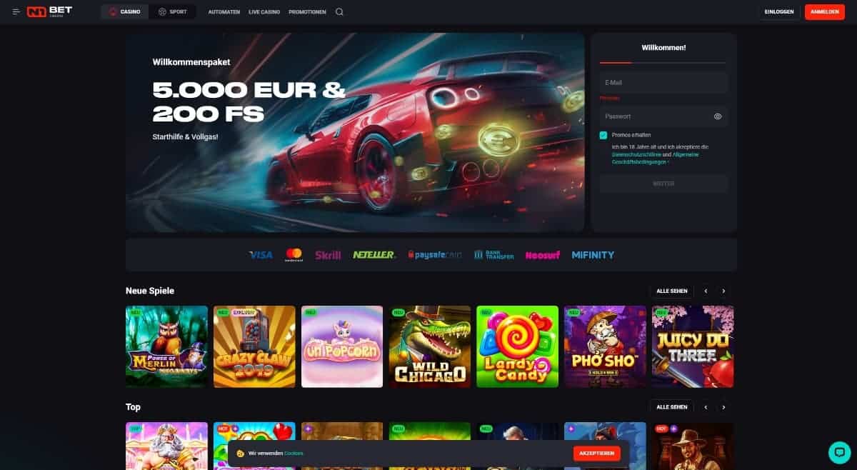 N1Bet Casino ohne Oasis