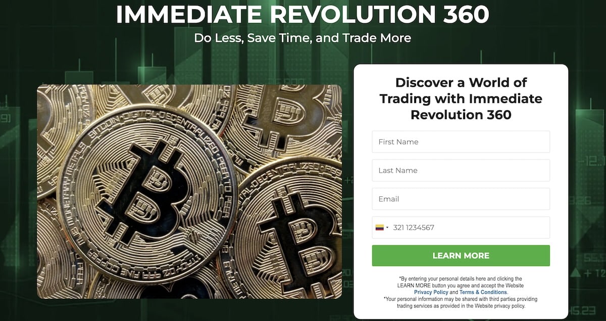 Immediate Revolution 360 Startseite