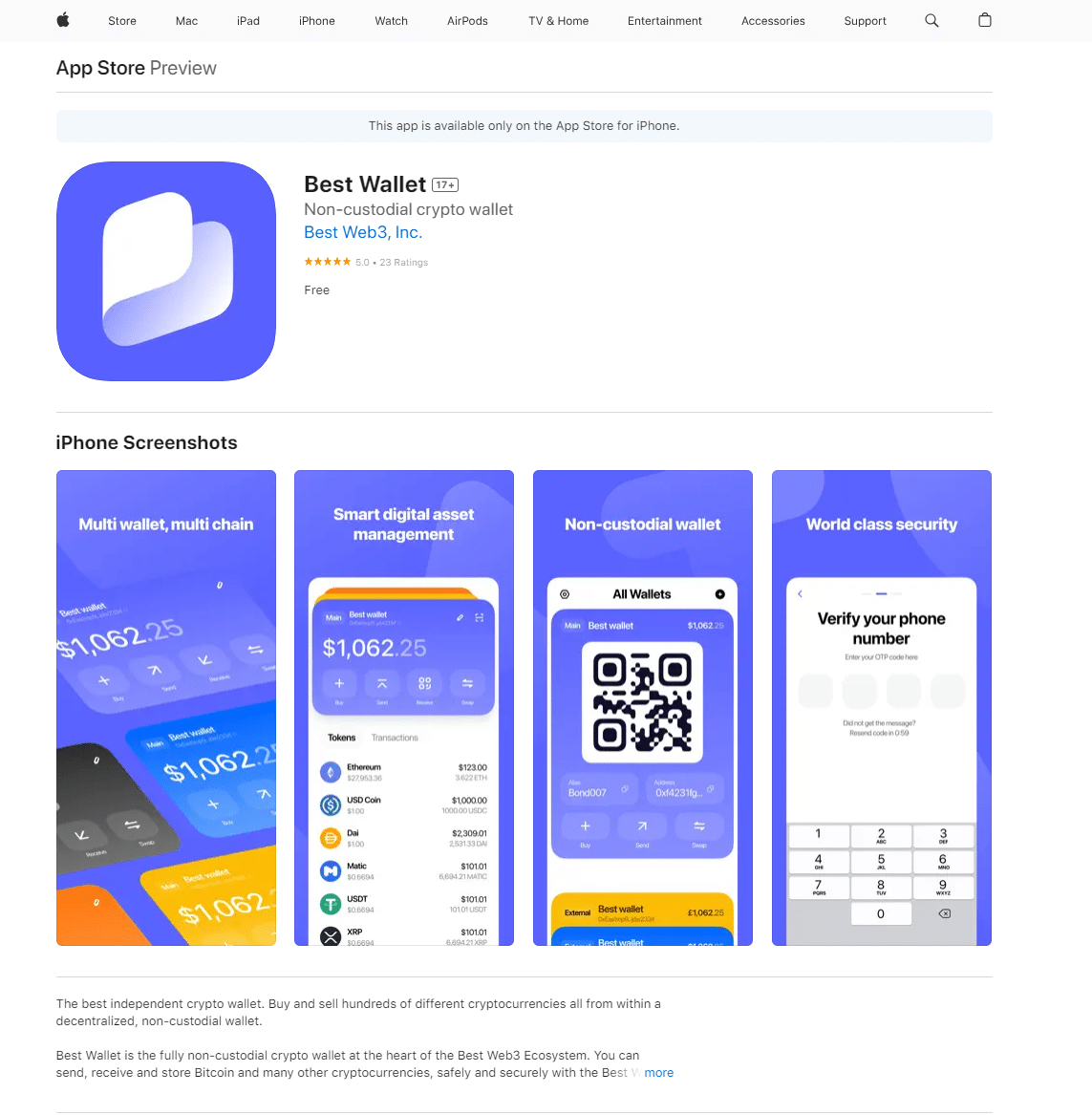 best-wallet app-store