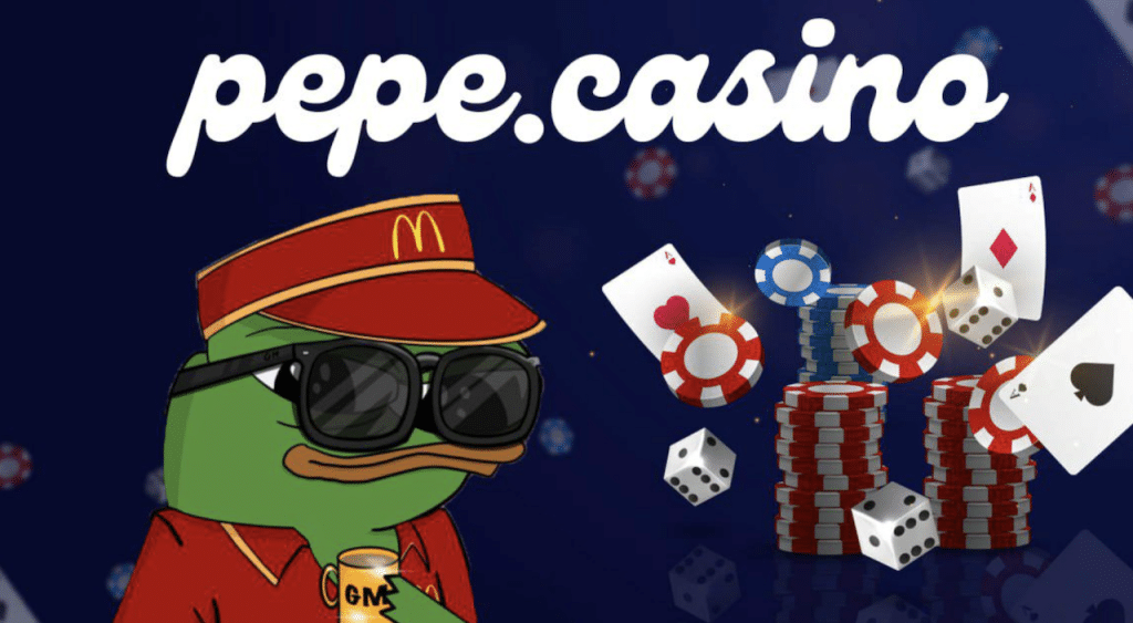 Pepe Casino Header