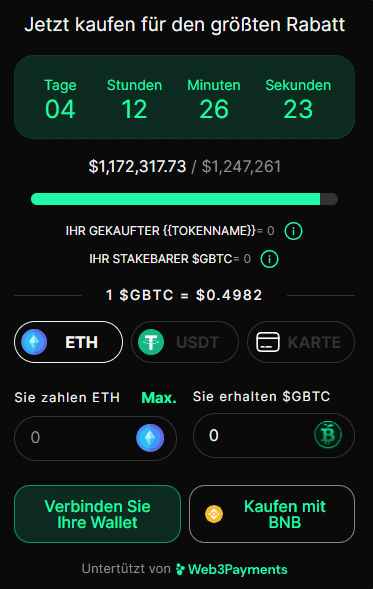 green bitcoin kaufen