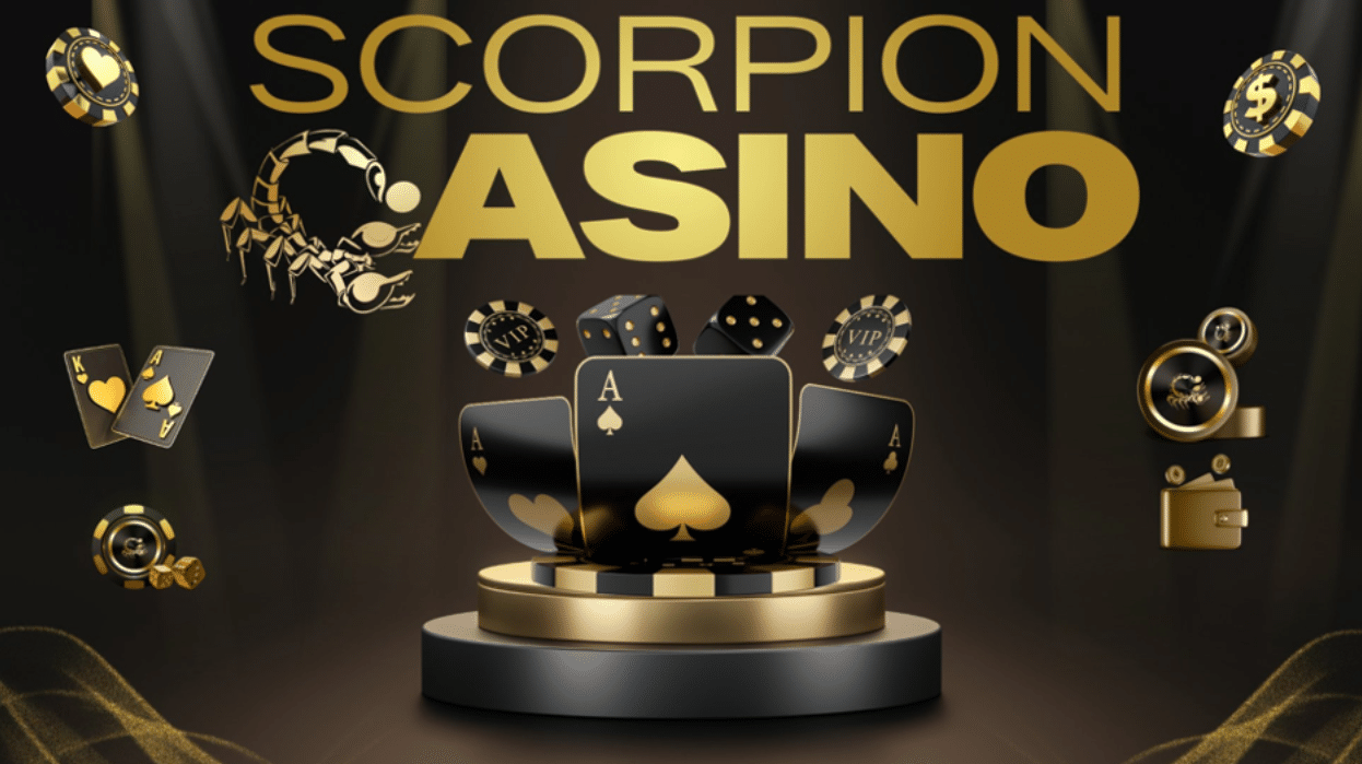 scorpio casino black and gold
