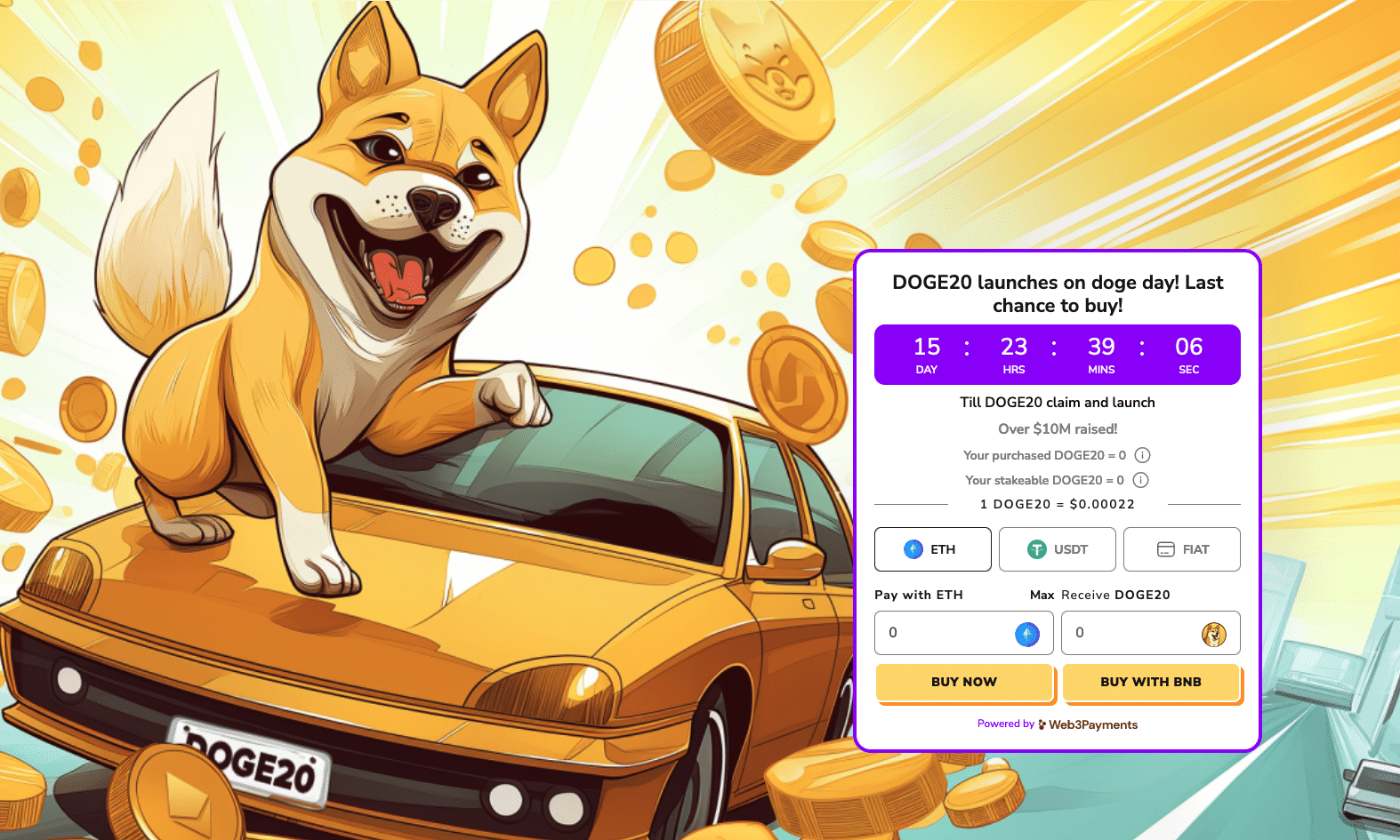 Dogecoin20 vereint DOGE mit ETH