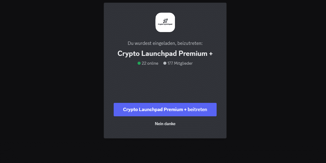 crypto launchpad premium discord