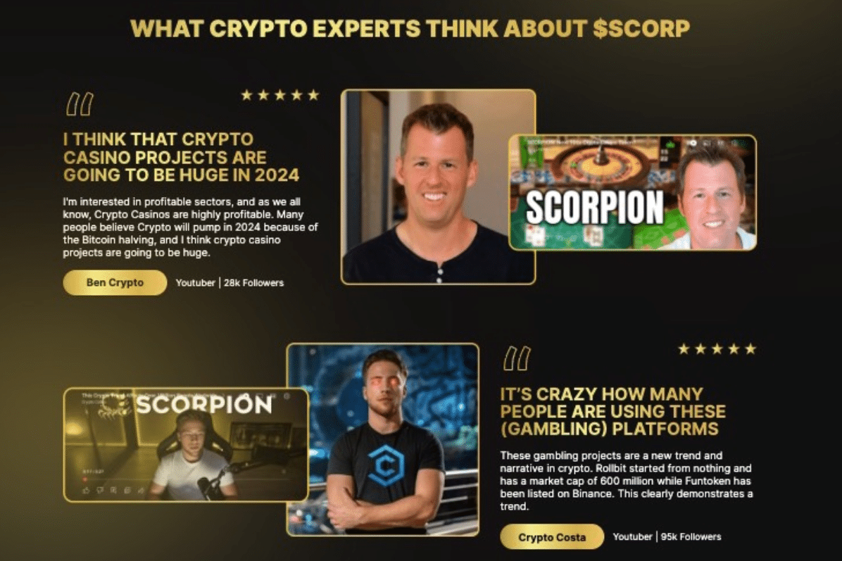 scorp crypto experts