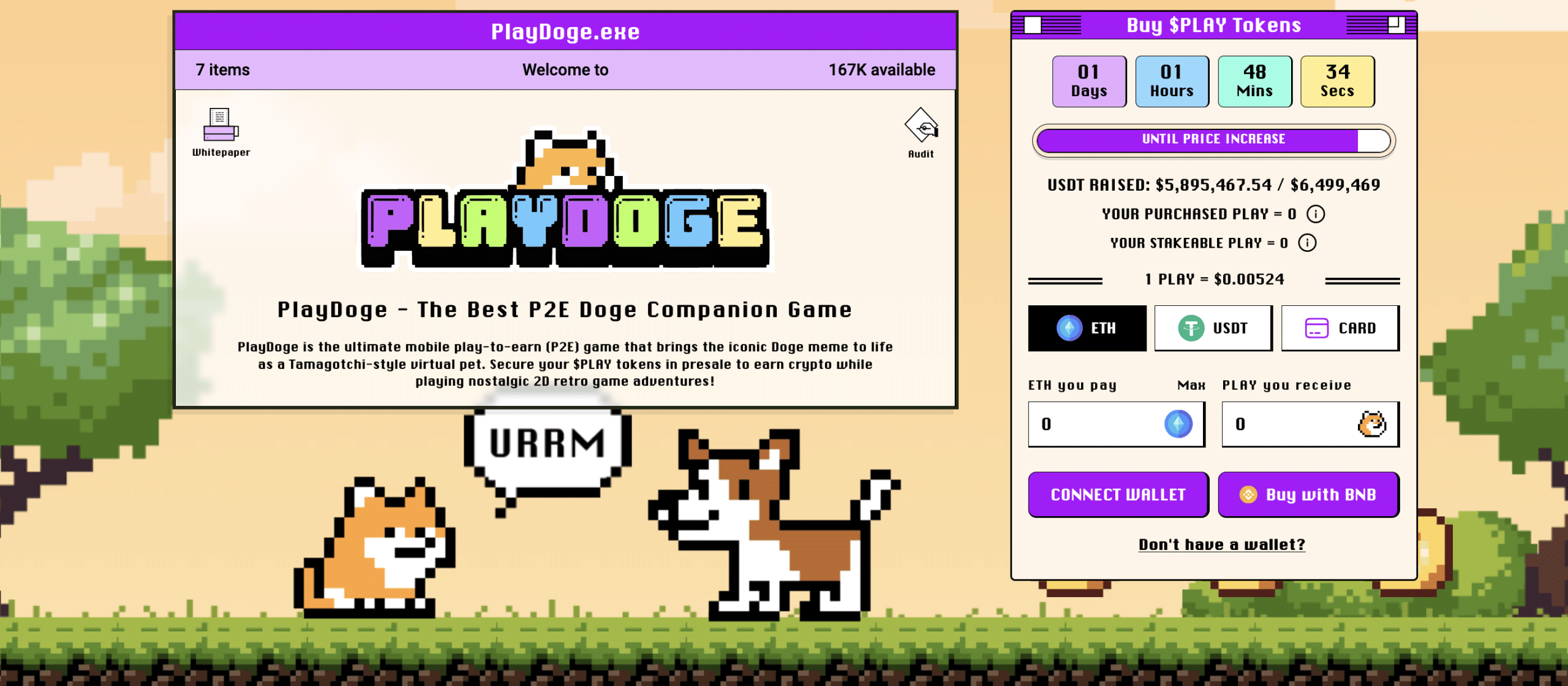 PlayDoge PreSale nimmt schnell an Fahrt auf | Quelle: CoinMarketCap.com