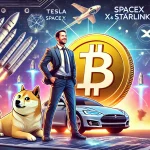 Elon Musk X Tesla Doge Dogecoin