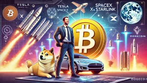 Elon Musk X Tesla Doge Dogecoin
