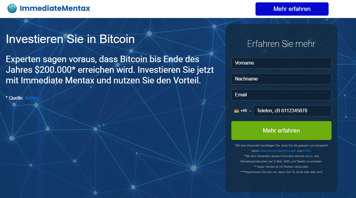 immediate-mentax-startseit