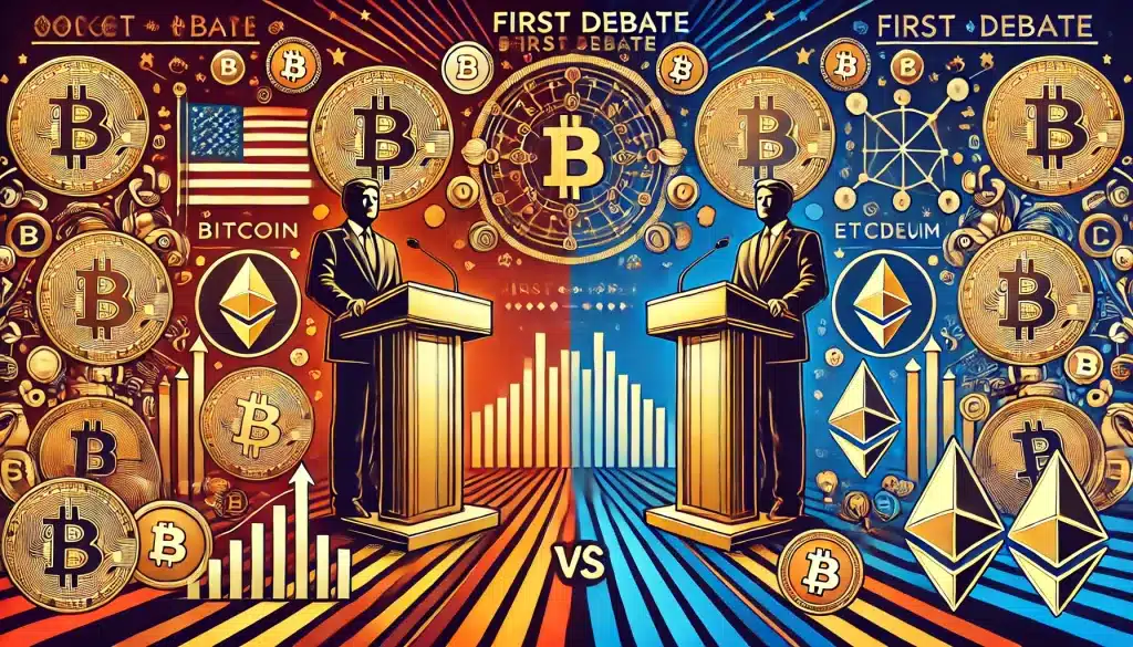 Trump Harris Debatte Krypto News Bitcoin