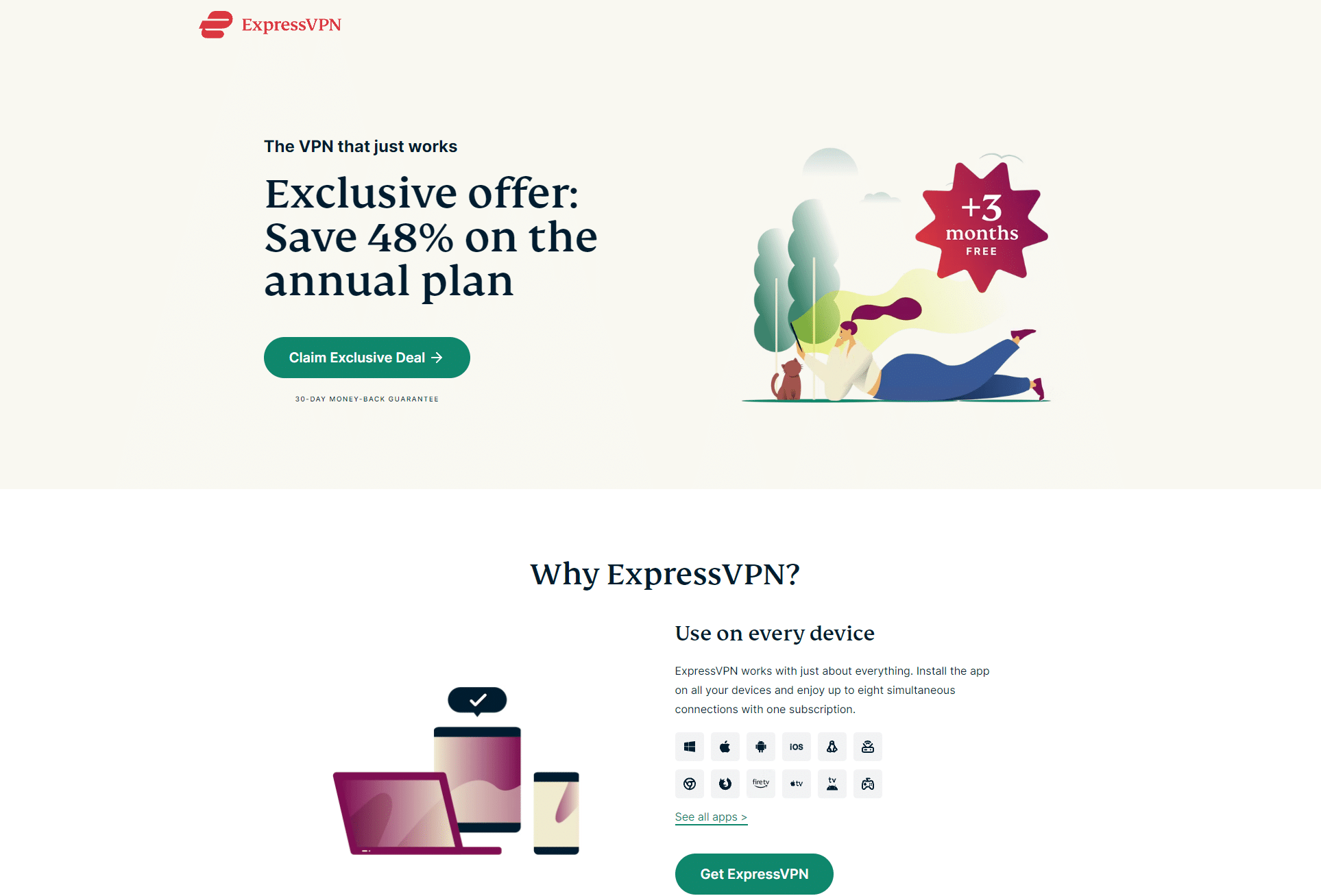 expressVPN home