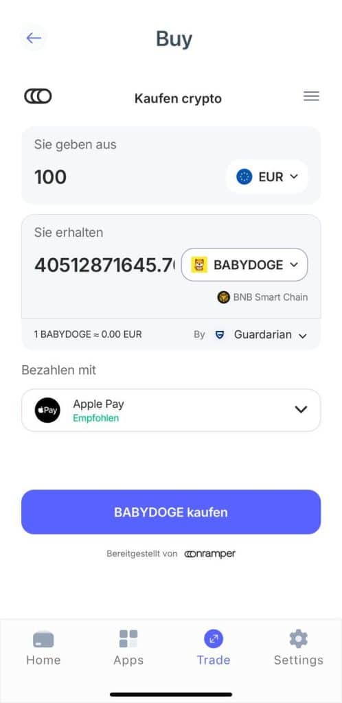 baby doge coin kaufen