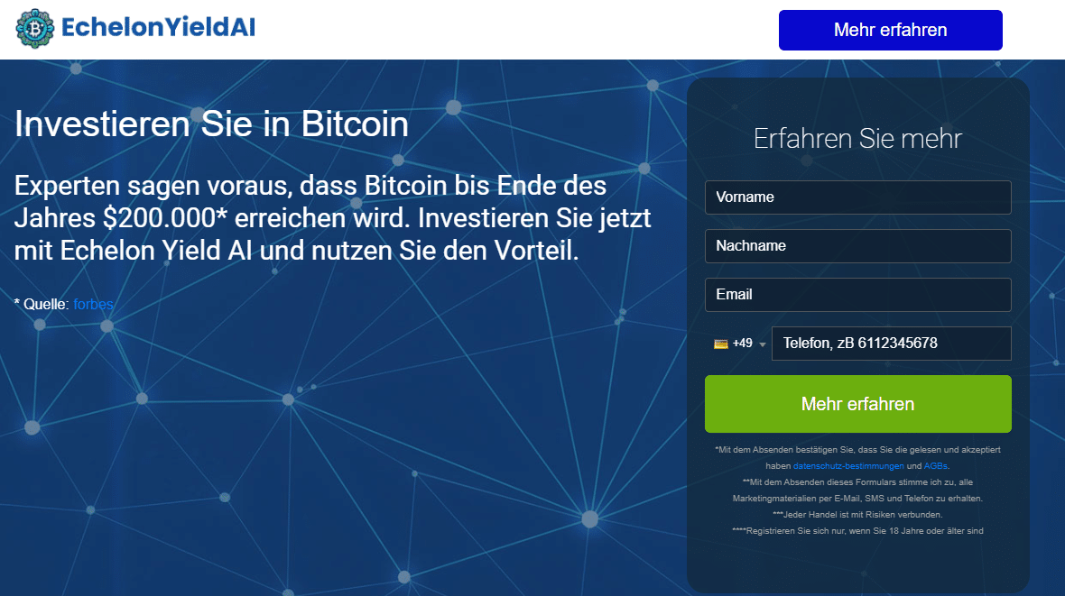 echelon yield ai startseit