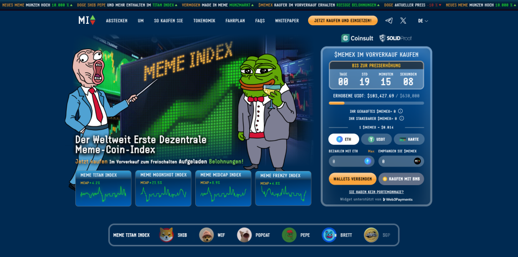 meme index homepage