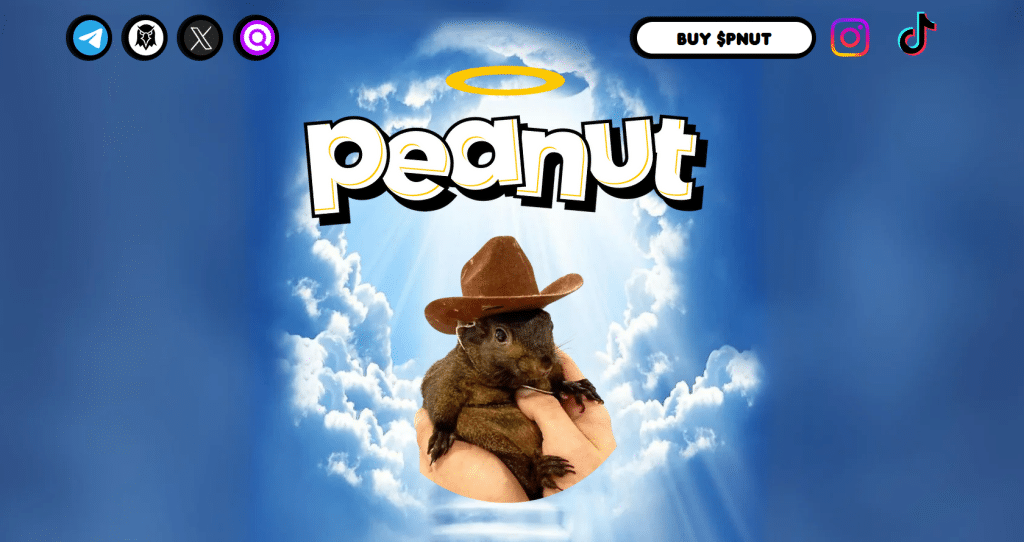 Peanut site homepage