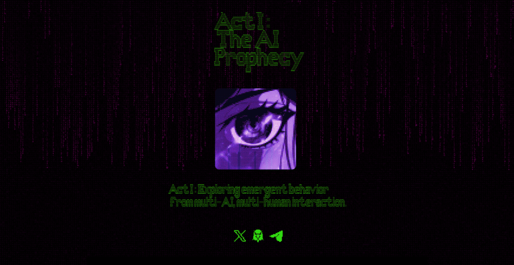 act I the Ai Project Prophecy