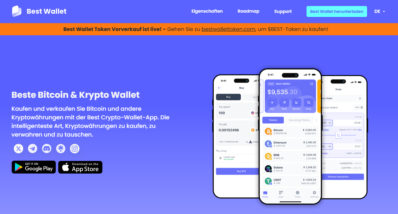 best wallet startseit