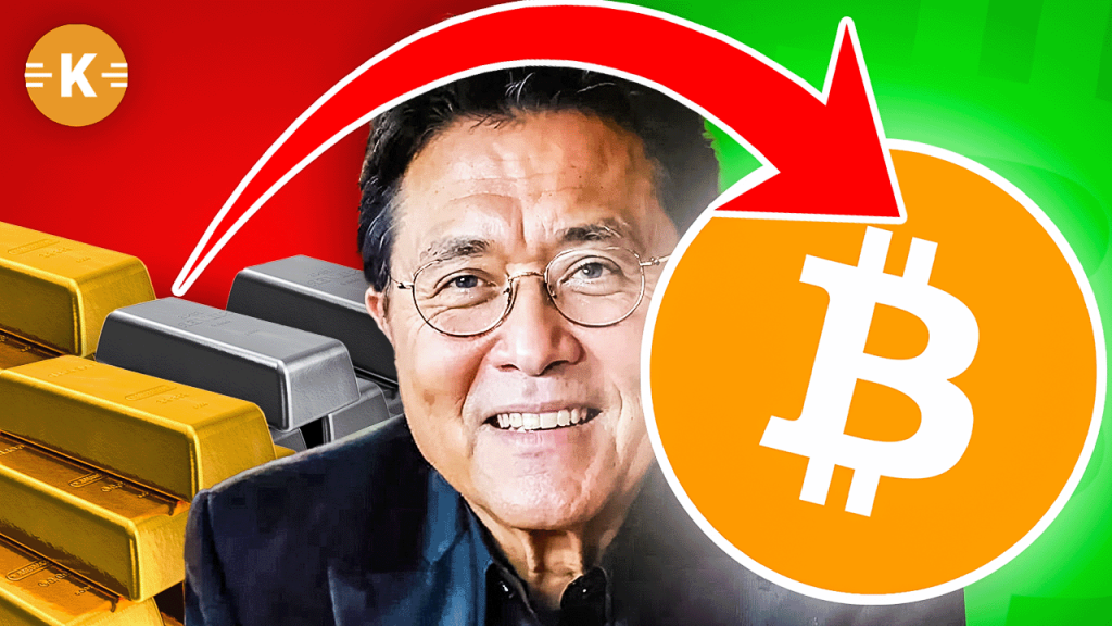 Investment-Ikone Robert Kiyosaki tauscht Gold und Silber gegen Bitcoin.