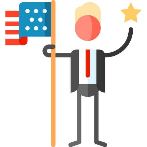 trump stickman icon