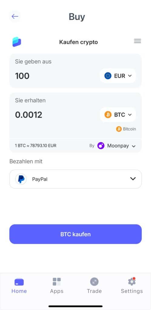 Bitcoin mit Paypal kaufen