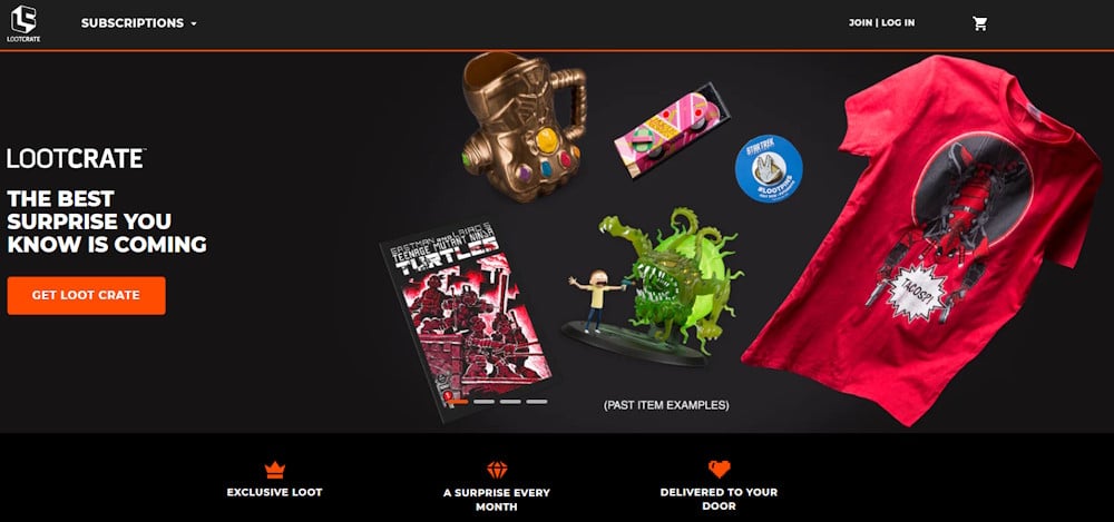 Loot Crate Mystery Box