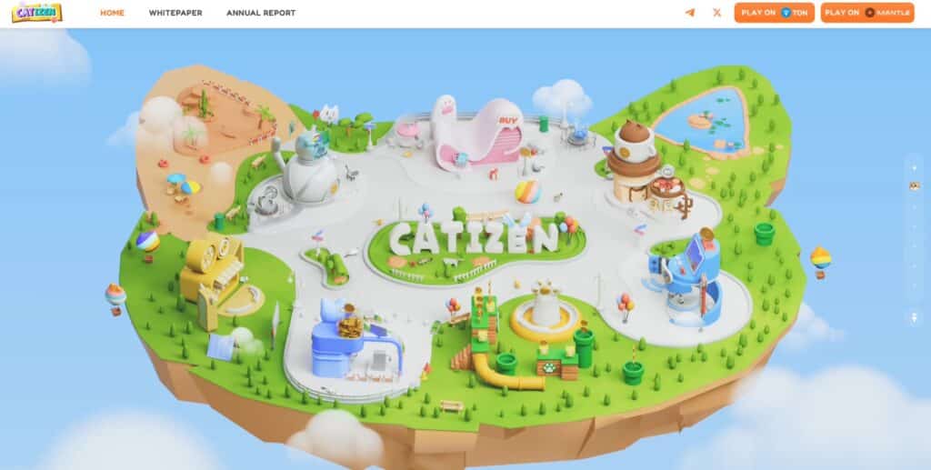 catizen homepage