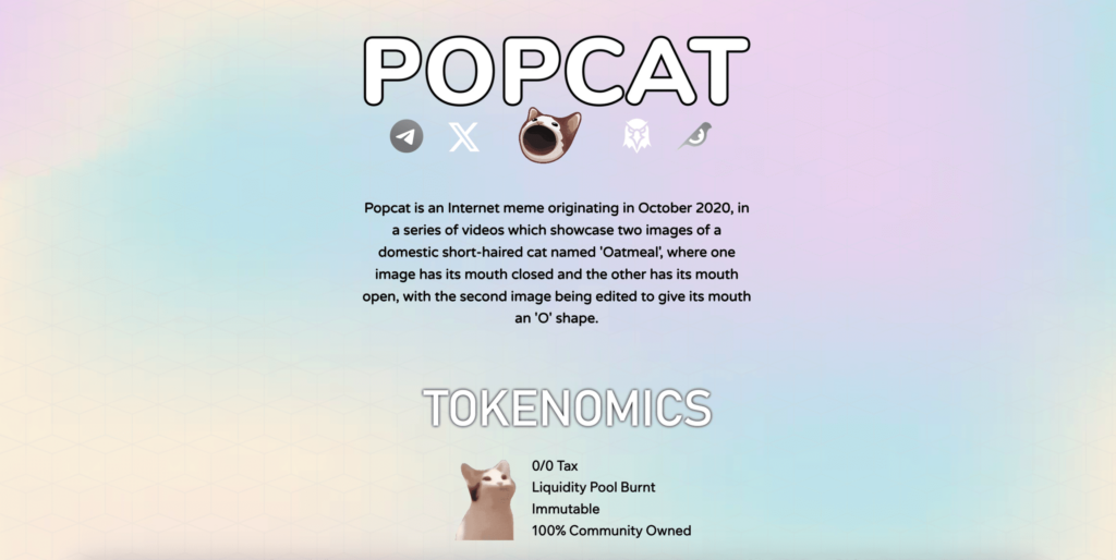 popcat homepage