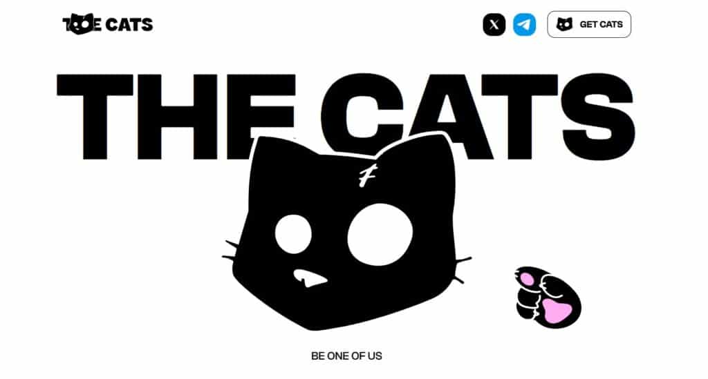 the cats homepage